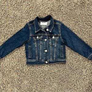 Old Navy girls denim jacket, size 5